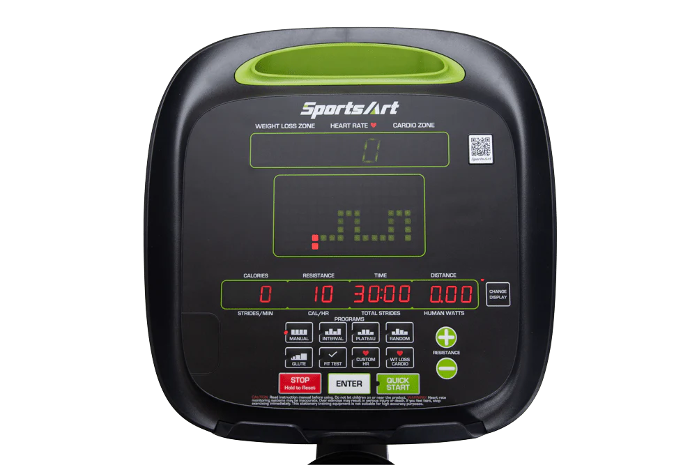SportsArt E835 Foundation Self Generating Elliptical (New) - Image 2