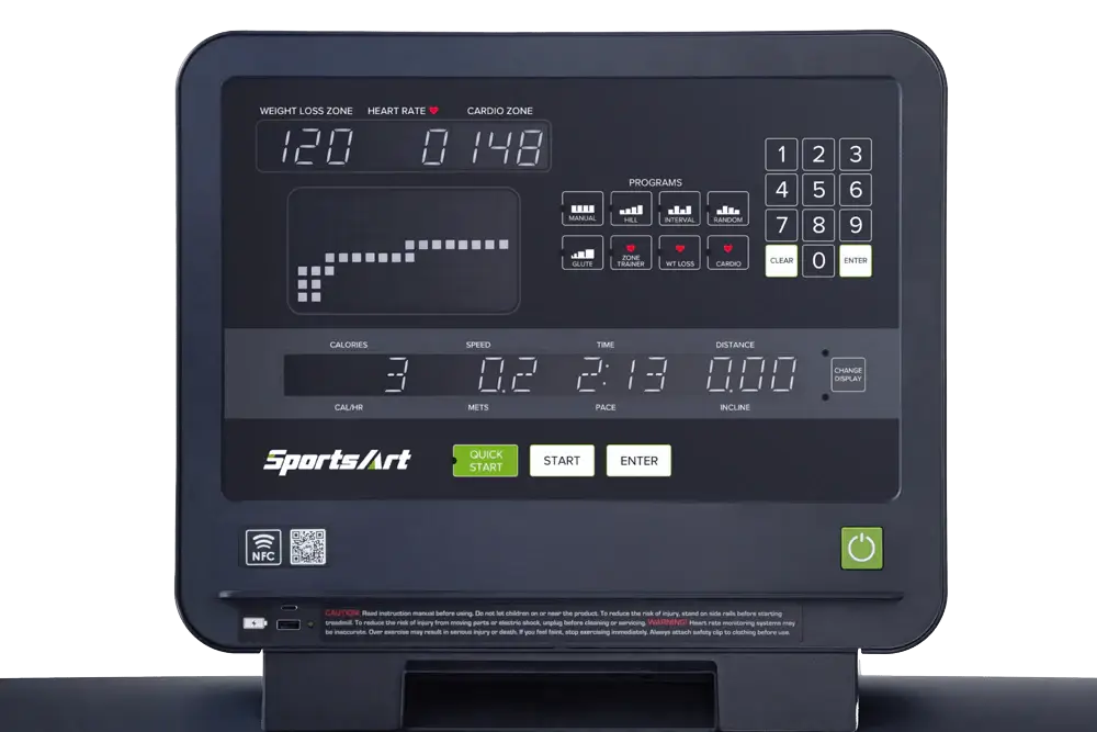 SportsArt T661M Medical Rehabilitation Treadmill (New) - Image 3