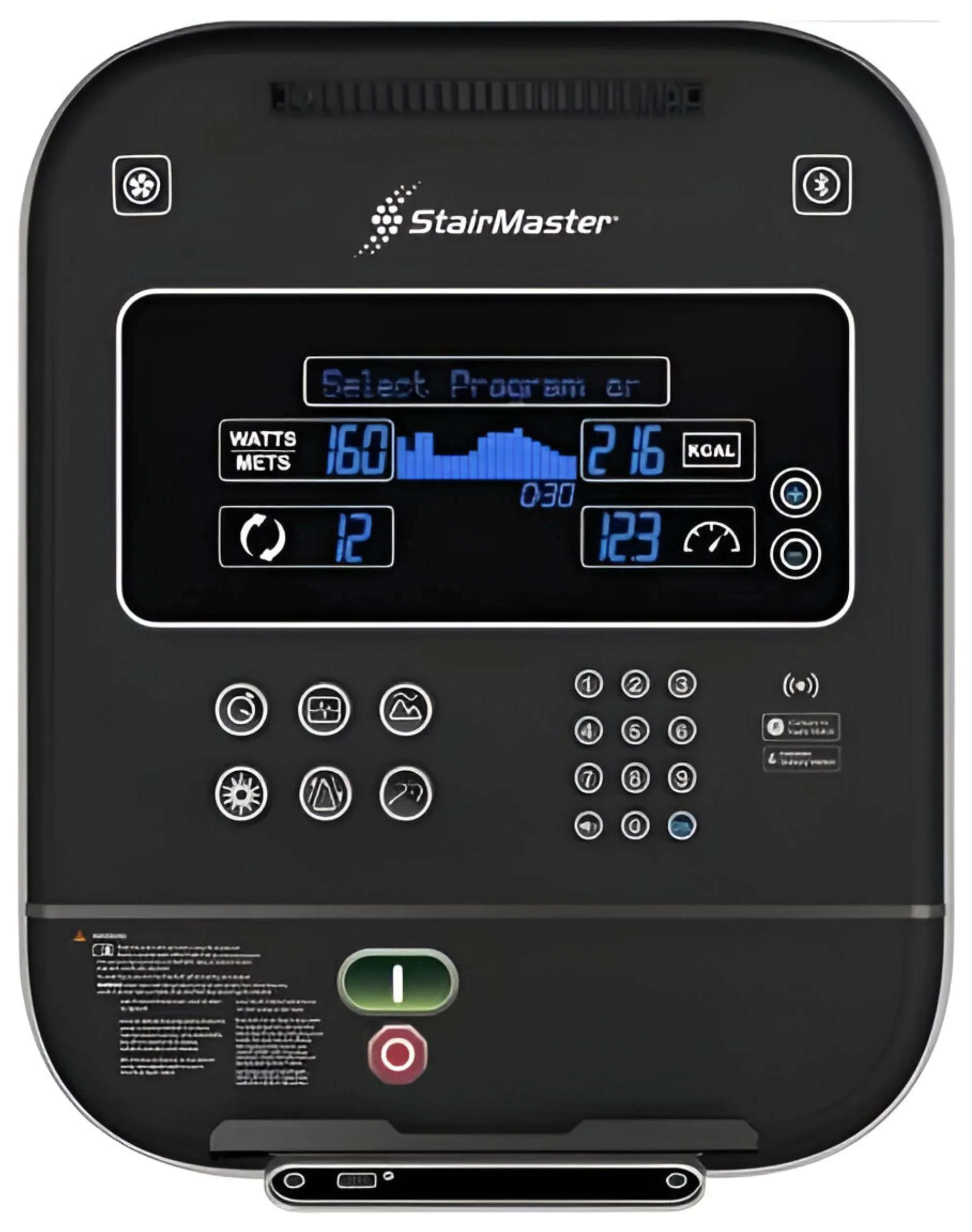 Stairmaster 10 Series 10G Gauntlet w/LCD 9-5295-10G-LCD - Black (New) - Image 2