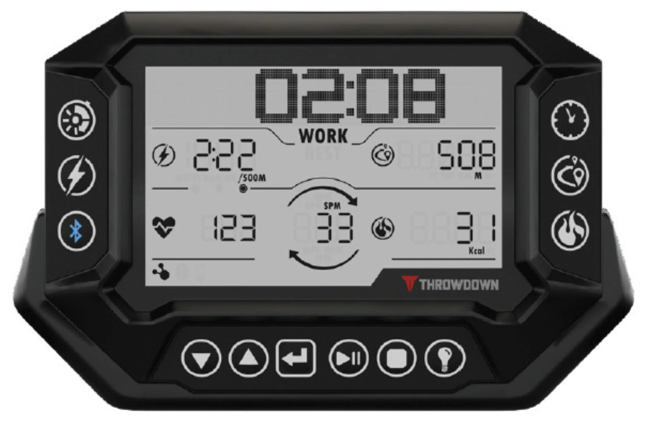 Throwdown HIIT Rower 9-4850-KINTP0 (New) - Image 4